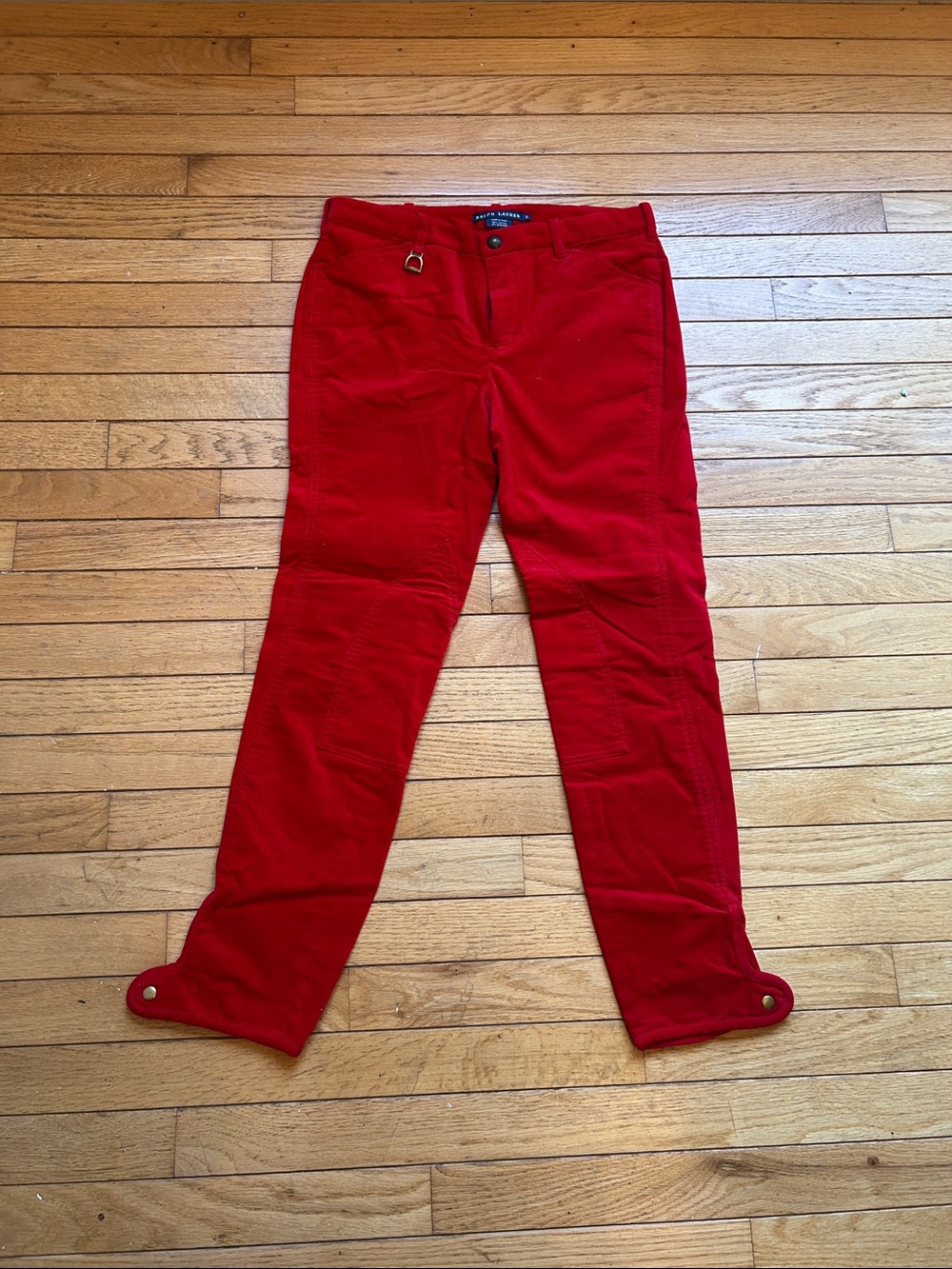 Ralph Lauren Women’s Red Stretch Pants -
